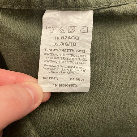 Wrangler Shirt long sleeve epic soft twill woven button up with pencil slot XL - Picture 10 of 11